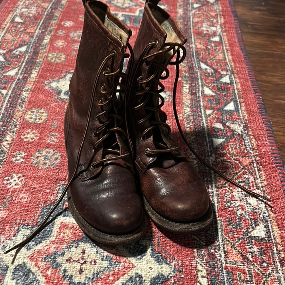 Brown Leather Women's Boots